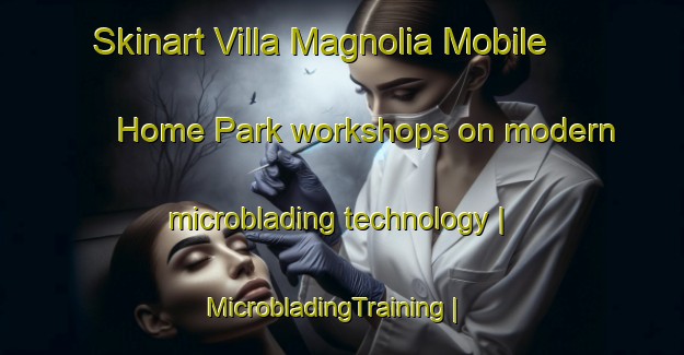 Skinart Villa Magnolia Mobile Home Park workshops on modern microblading technology | MicrobladingTraining | MicrobladingClasses | SkinartTraining-United States